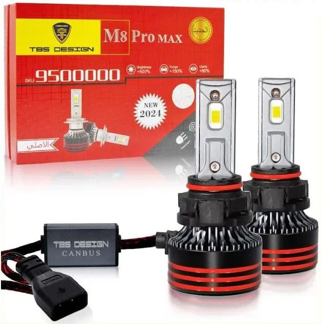 هدلایت تیبیاس دیزاین TBS Design M8 PROMax پایه H11 - Image 2